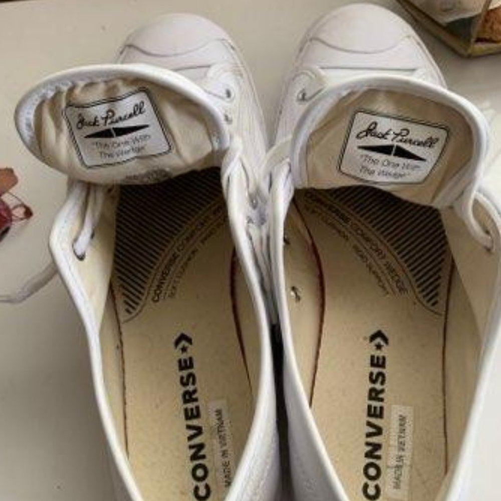 Converse Jack Purcell Unisex leather Sneakers(womens listing) - Picture 7 of 16